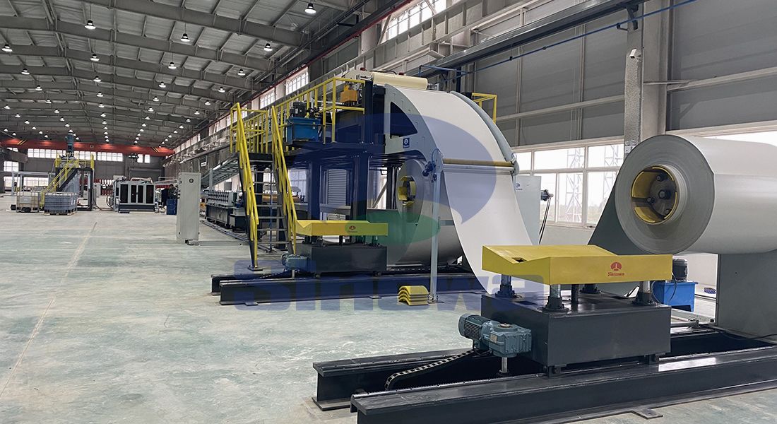 PU Sandwich Panel Manufacturing Machinery For Sale